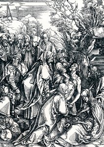 Złożenie do grobu, 1498 1906 autorstwa Albrecht Dürer