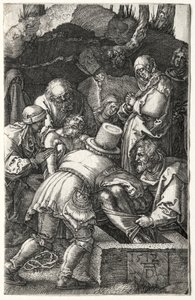 Złożenie do grobu, 1512. autorstwa Albrecht Dürer