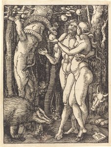 Upadek człowieka autorstwa Albrecht Dürer