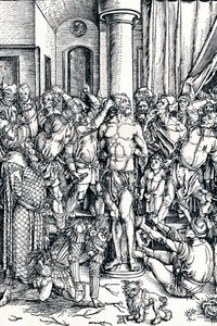 Biczowanie Chrystusa, 1498 1906 autorstwa Albrecht Dürer