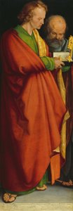 Czterej Apostołowie, święci Jan i Piotr autorstwa Albrecht Dürer