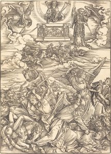 Cztery Anioły Zemsty autorstwa Albrecht Dürer