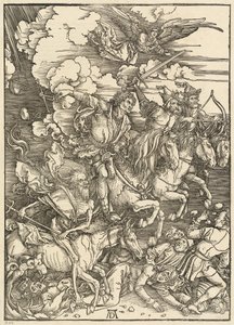 Czterej Jeźdźcy autorstwa Albrecht Dürer