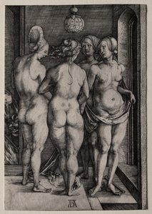 Cztery czarownice (cztery nagie kobiety) autorstwa Albrecht Dürer