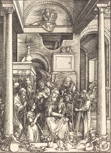 Gloryfikacja Dziewicy, c. 1504. autorstwa Albrecht Dürer