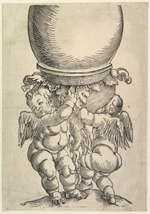 Dolny blok Wielkiej Kolumny, 1517. autorstwa Albrecht Dürer