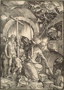 Wielka Pasja: Chrystus w otchłani autorstwa Albrecht Dürer