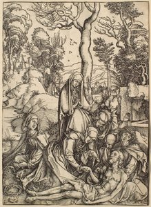 Wielka Pasja: Opłakiwanie autorstwa Albrecht Dürer