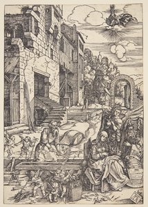 Święta Rodzina w Egipcie autorstwa Albrecht Dürer