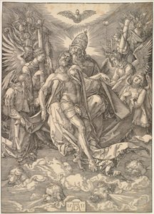 Święta trójca autorstwa Albrecht Dürer