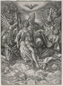 Święta trójca autorstwa Albrecht Dürer