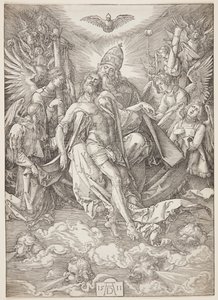 Święta trójca autorstwa Albrecht Dürer
