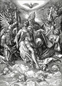 Trójca Święta, 1511 autorstwa Albrecht Dürer