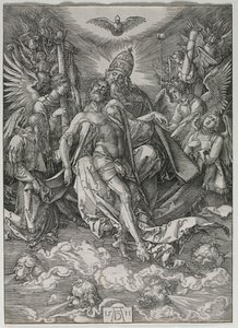 Trójca Święta, 1511. autorstwa Albrecht Dürer