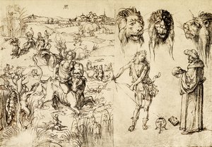 Porwanie Europy autorstwa Albrecht Dürer