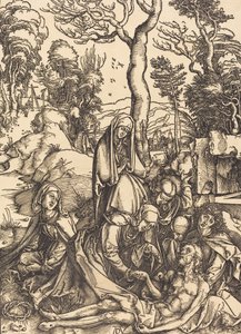 Lamentacja, c. 14981499. autorstwa Albrecht Dürer