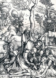 Opłakiwanie Chrystusa, 1498 1906 autorstwa Albrecht Dürer