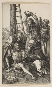Lamentacja, z Męki Pańskiej, 1507. autorstwa Albrecht Dürer