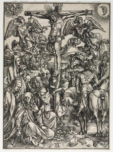 Wielka Pasja: Ukrzyżowanie autorstwa Albrecht Dürer