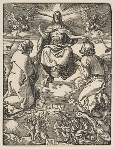 Sąd Ostateczny, z Małej pasji, ca. 1510. autorstwa Albrecht Dürer