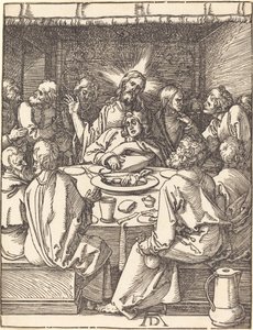 Ostatnia Wieczerza autorstwa Albrecht Dürer