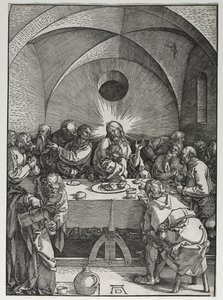 Wielka Pasja: Ostatnia Wieczerza autorstwa Albrecht Dürer