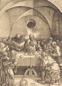 Ostatnia Wieczerza, 1510. autorstwa Albrecht Dürer