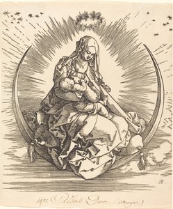 Madonna na Półksiężycu autorstwa Albrecht Dürer