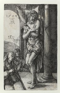 Mąż boleści, 1509 autorstwa Albrecht Dürer