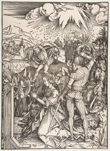 Męczeństwo świętej Katarzyny autorstwa Albrecht Dürer