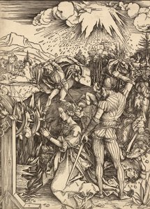 Męczeństwo św. Katarzyny, ok. 1930 14971499. autorstwa Albrecht Dürer
