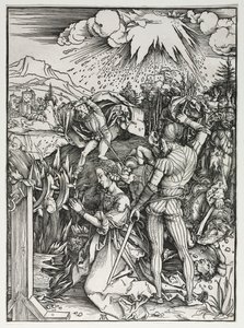 Męczeństwo św. Katarzyny Aleksandryjskiej autorstwa Albrecht Dürer