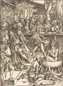 Męczeństwo św. Jana autorstwa Albrecht Dürer
