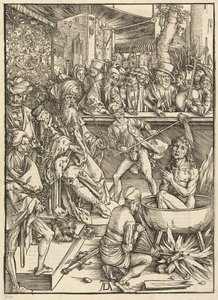 Męczeństwo św. Jana autorstwa Albrecht Dürer
