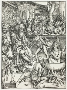 Męczeństwo św. Jana, z Apokalipsy autorstwa Albrecht Dürer