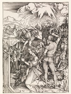 Męczeństwo św. Katarzyny autorstwa Albrecht Dürer