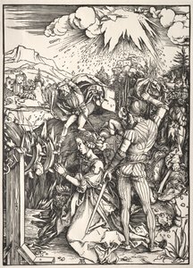 Męczeństwo św. Katarzyny autorstwa Albrecht Dürer