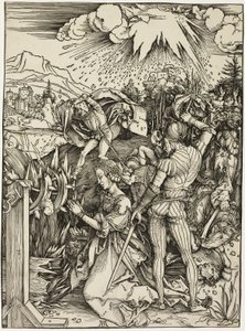 Męczeństwo św. Katarzyny autorstwa Albrecht Dürer