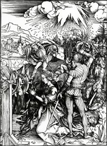 Męczeństwo św. Katarzyny autorstwa Albrecht Dürer