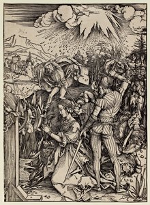 Męczeństwo świętej Katarzyny Aleksandryjskiej autorstwa Albrecht Dürer