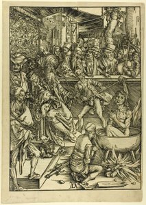 Męczeństwo św. Jana z Apokalipsy autorstwa Albrecht Dürer