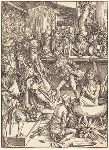 Męczeństwo świętego Jana Ewangelisty autorstwa Albrecht Dürer