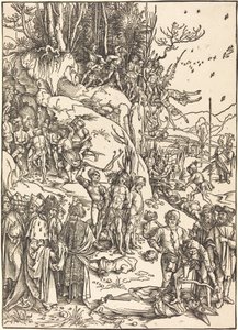 Męczeństwo dziesięciu tysięcy autorstwa Albrecht Dürer