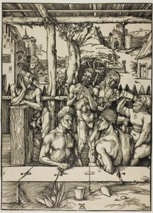 Kąpiel męska autorstwa Albrecht Dürer