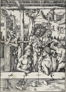 Kąpiel męska autorstwa Albrecht Dürer