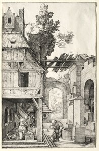 Narodzenia, 1504. autorstwa Albrecht Dürer