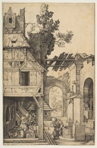Narodzenia, 1504. autorstwa Albrecht Dürer
