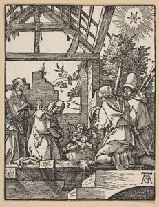 Narodzenia, z Małej pasji.n.d. autorstwa Albrecht Dürer