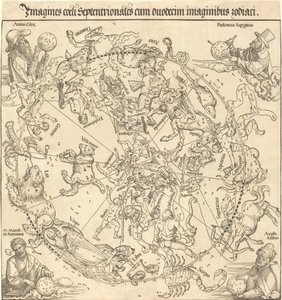 Północna półkula niebieska autorstwa Albrecht Dürer
