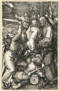 Pasja: zdrada Chrystusa autorstwa Albrecht Dürer